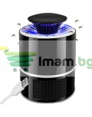 Ултравиолетова лампа против комари и насекоми с usb